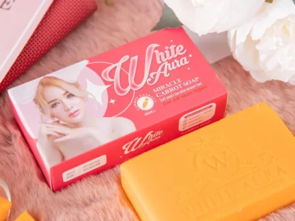 White Aura Miracle Carrot Soap